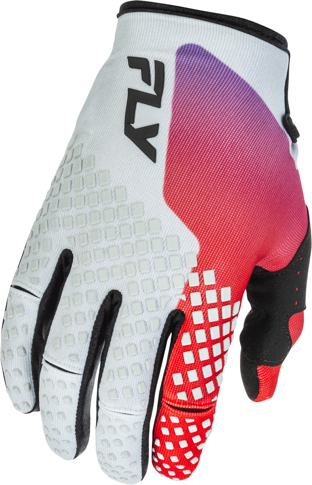 Youth Kinetic Gloves Grey/Red/Purple/Black Ys