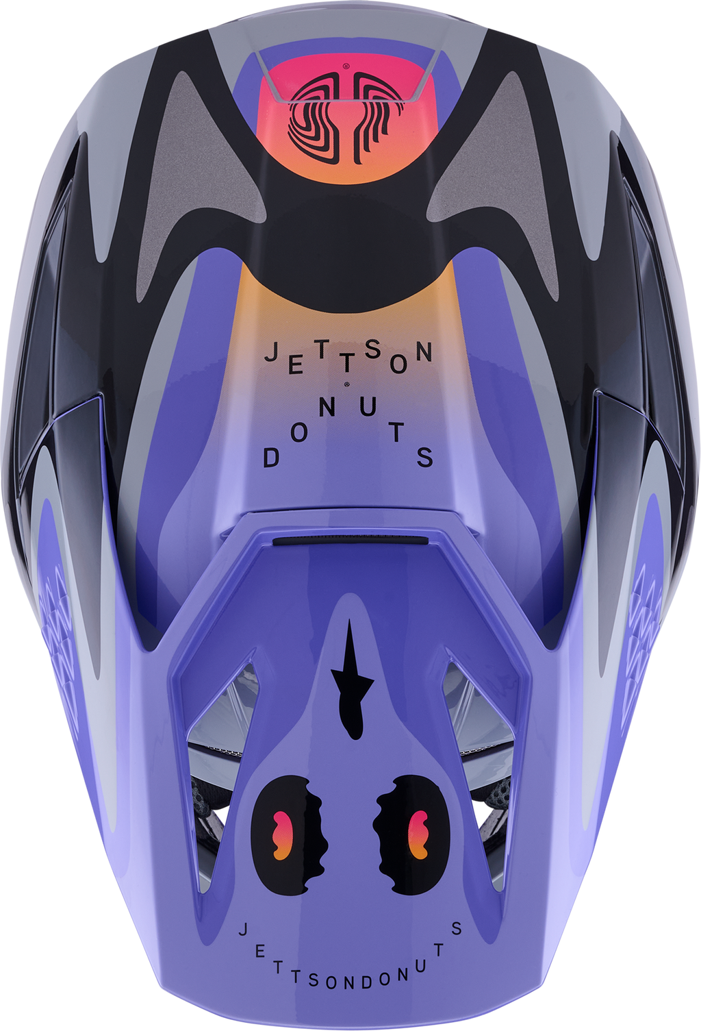 Jettson Sm3 Helmet Gry/Purp/Blk Glossy Xs