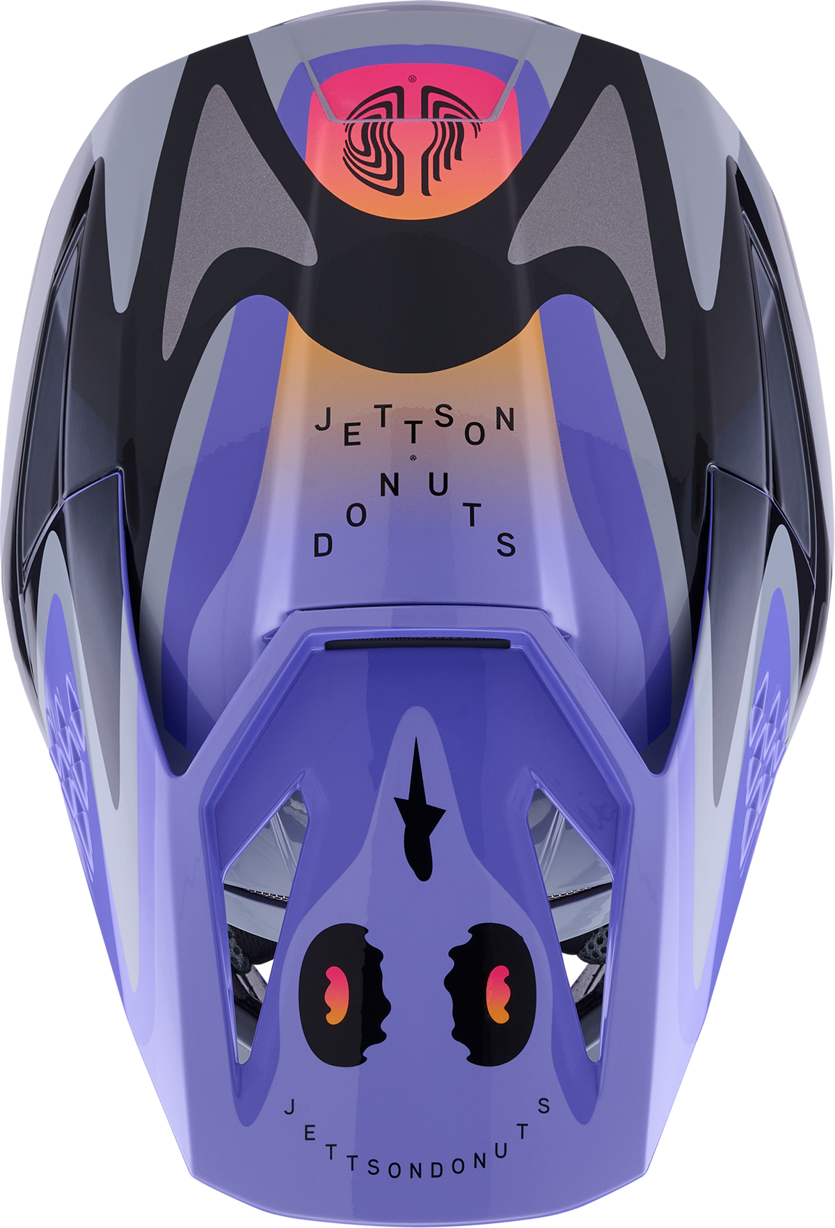 Jettson Sm3 Helmet Gry/Purp/Blk Glossy Xs