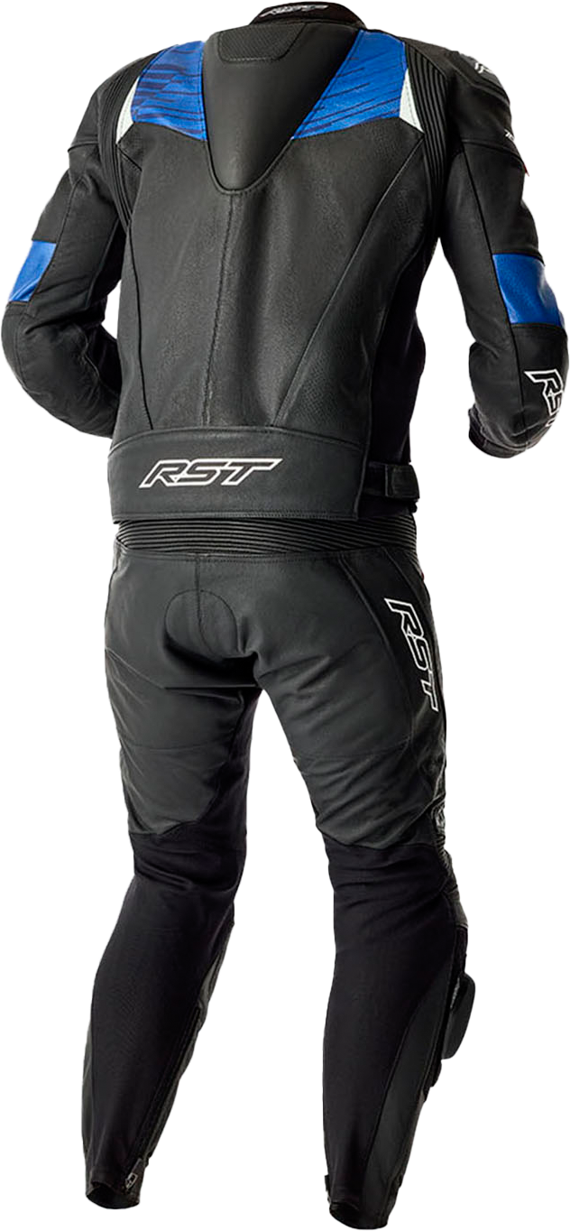 Tractech Evo D3o Jacket Blk/Blue Leather Md