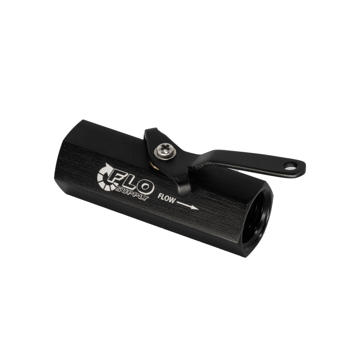 Flo Supply 1/4 NPT Inline Shut Off Valve - Female/Female