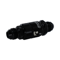 Flo Supply 8AN Fluid Line Quick Disconnect Fitting - Aluminum - FPM Seal