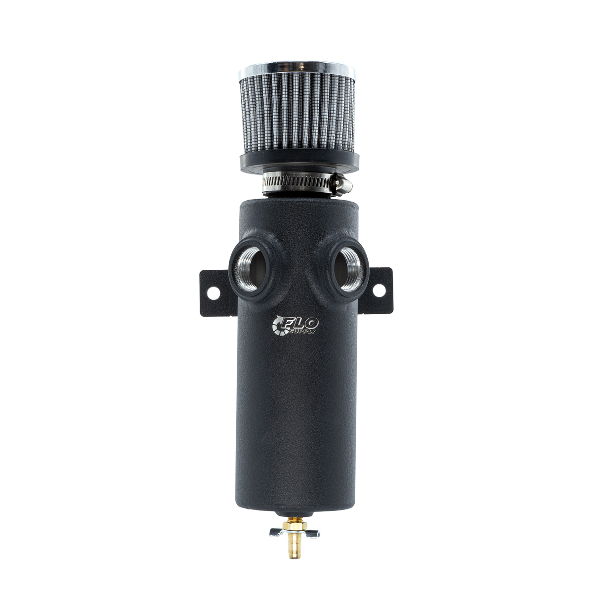 Flo Supply Catch Can- Round/Universal Mount (1 Liter)