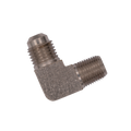 Flo Supply 1/8" NPT x 4AN 90 Degree Fitting - Male/Male (Round Stock)
