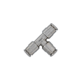 Flo Supply 1/4" Hose to 1/4" Hose Tee Union Fitting