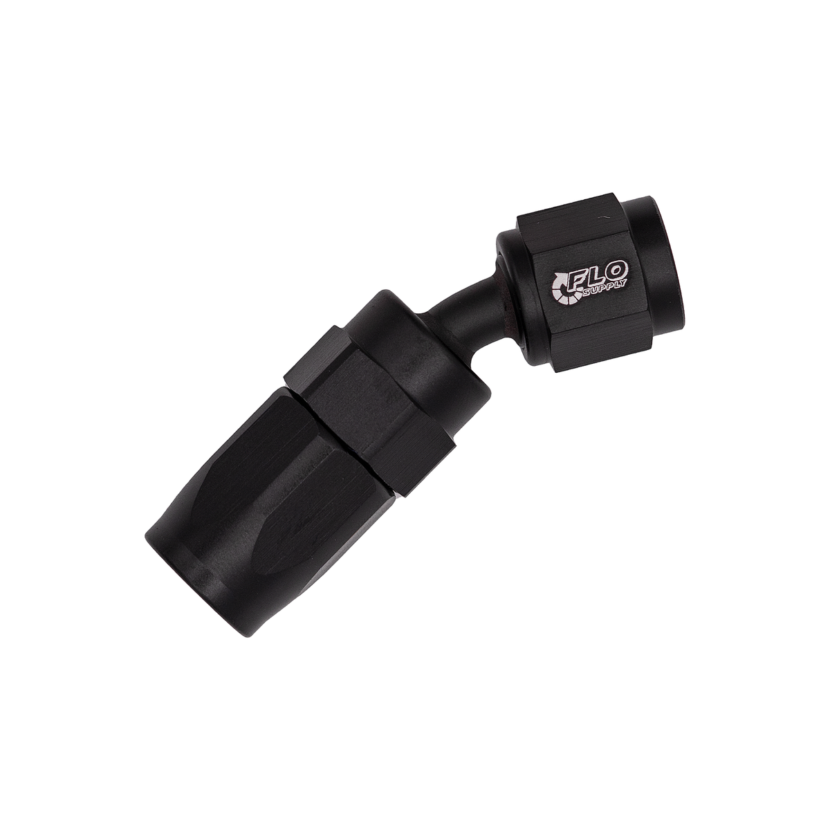 Flo Supply 6AN EZ Connect 30 Degree Swivel Hose End