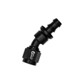 Flo Supply 4AN Push-On 30 Degree Swivel Hose End