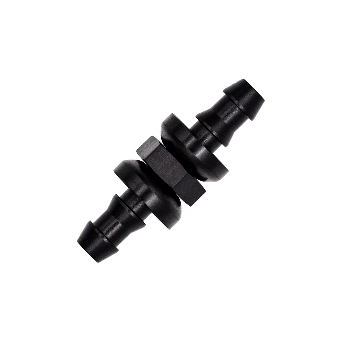 Flo Supply 4AN Push-On Straight Barb Union