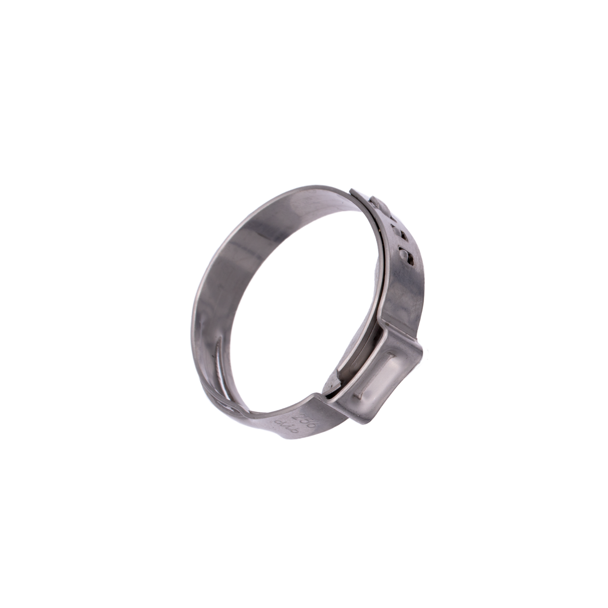 Flo Supply 12AN Push-On Hose End Clamp - Stainless Steel