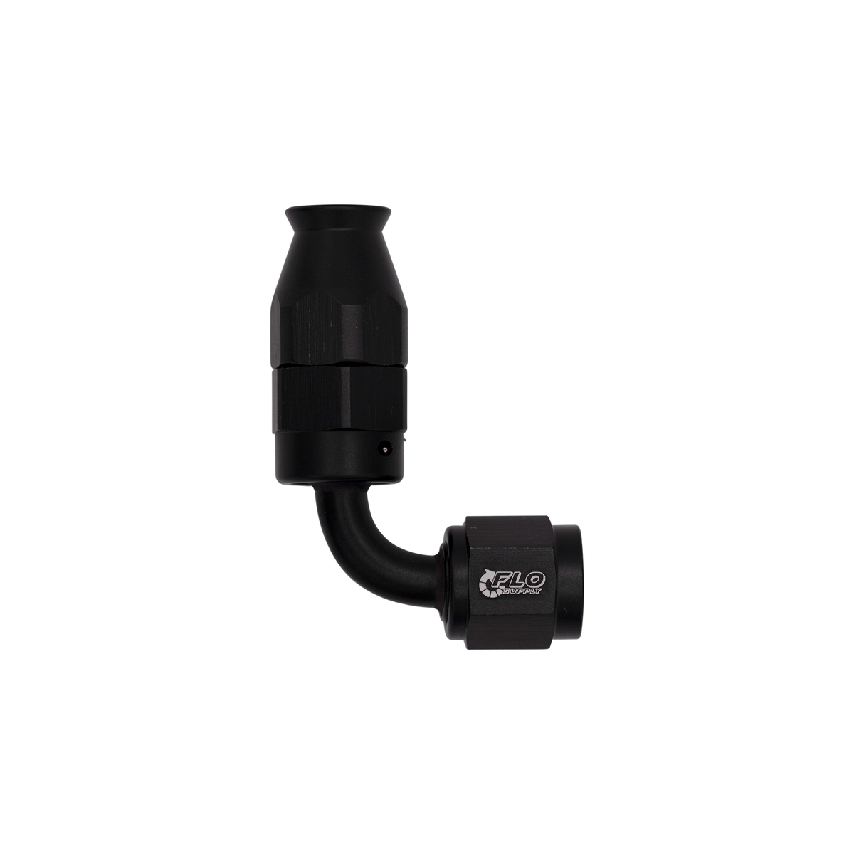 Flo Supply 3AN PTFE 90 Degree Swivel Hose End