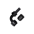 Flo Supply 10AN Crimp 90 Degree Swivel Hose End