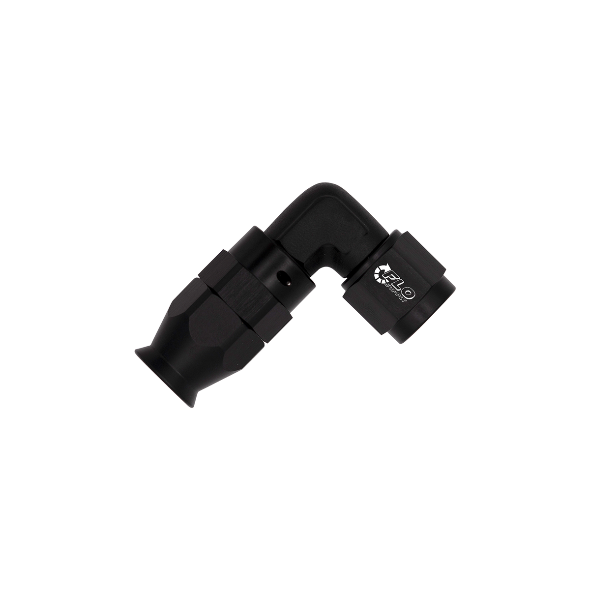 Flo Supply 12AN PTFE 90 Degree Swivel Forged Hose End