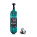 Flo Supply 4.5lb Composite C02 Bottle & Regulator Bundle