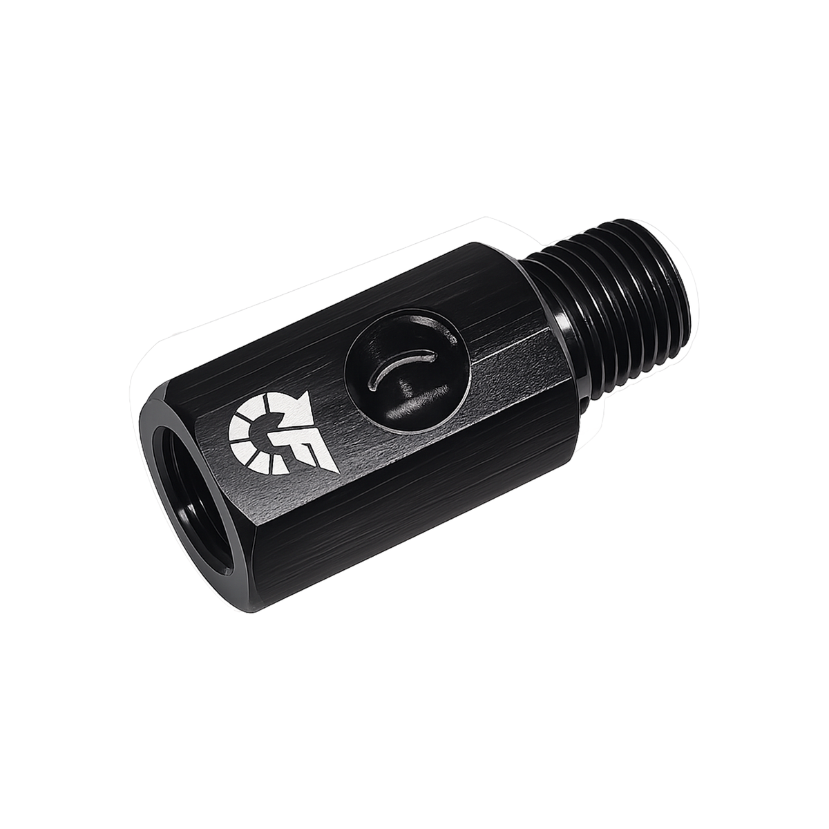 Flo Supply 1/4" NPT Male To 1/8" NPT Female Adapter With 1/8" NPT Port