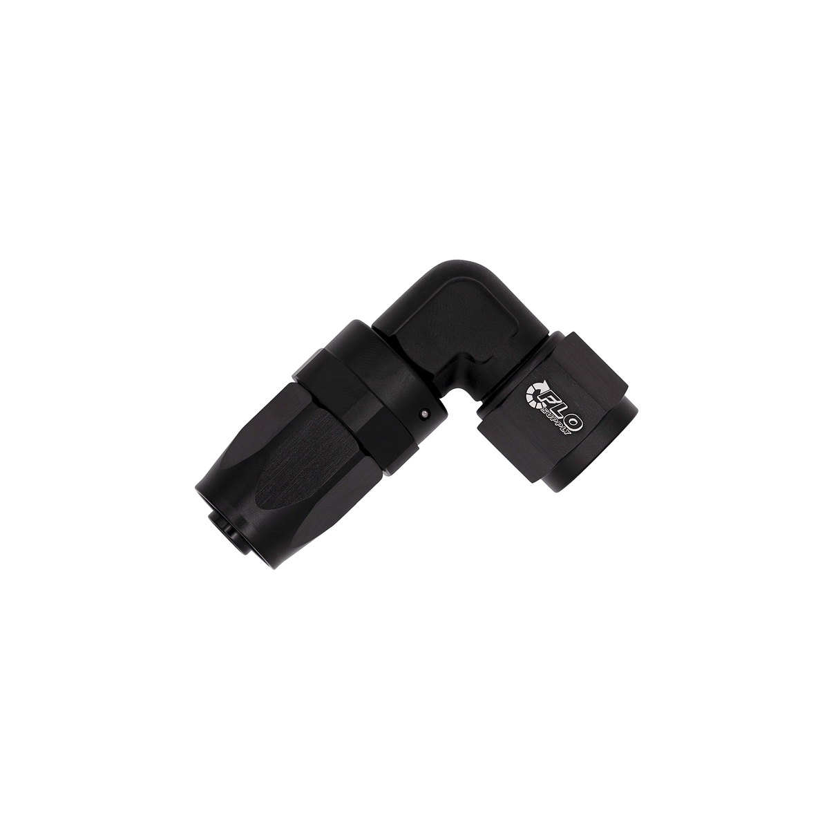 Flo Supply 16AN EZ Connect Forged 90 Degree Swivel Forged Hose End