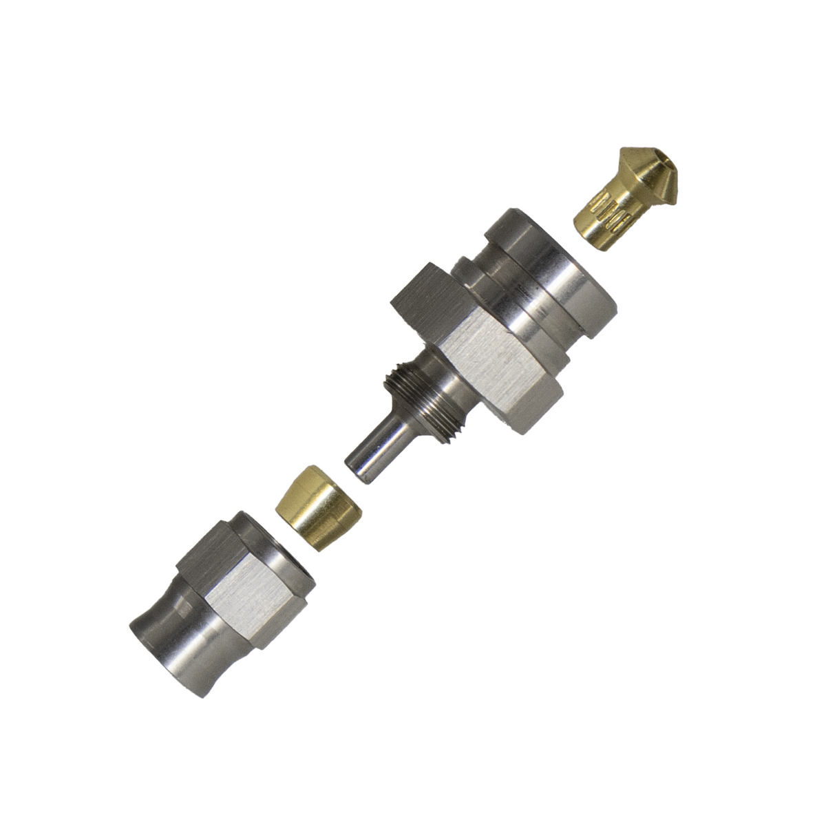 Flo Supply Metric M10X1.5 Female Inverted Flare to 3AN Hose End