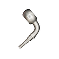 Flo Supply 3AN 90 Degree Crimped Banjo Hose End
