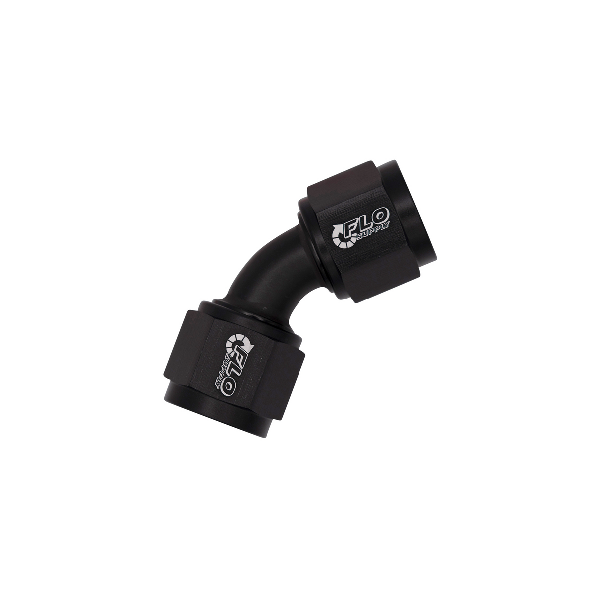 Flo Supply 4AN 45 Degree Female Swivel Coupler