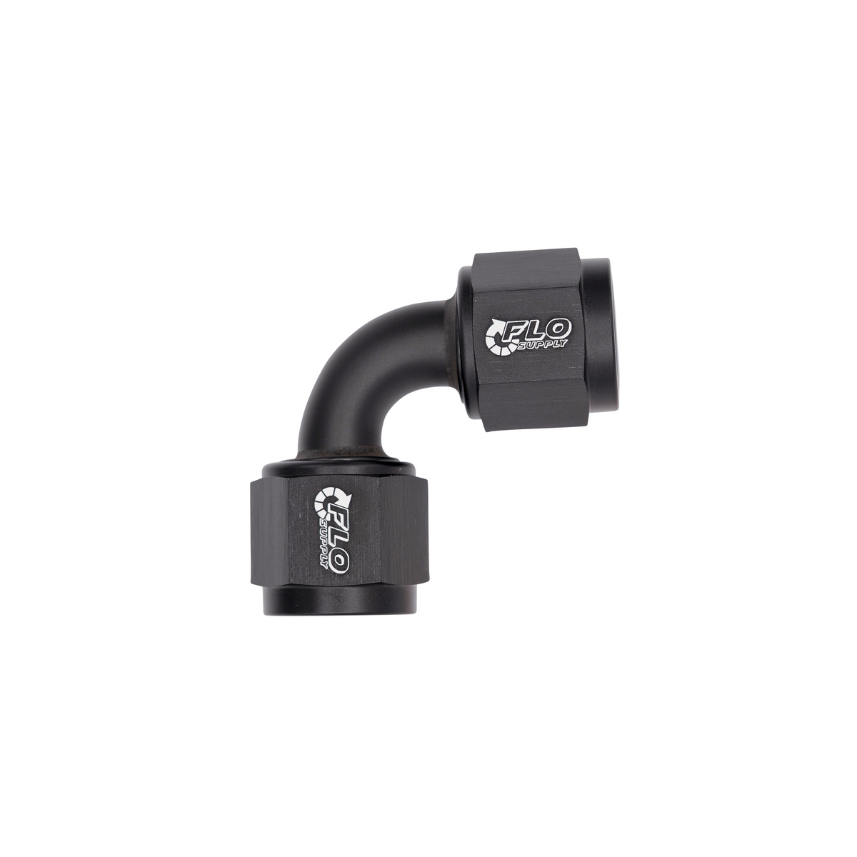 Flo Supply 4AN 90 Degree Female Swivel Coupler