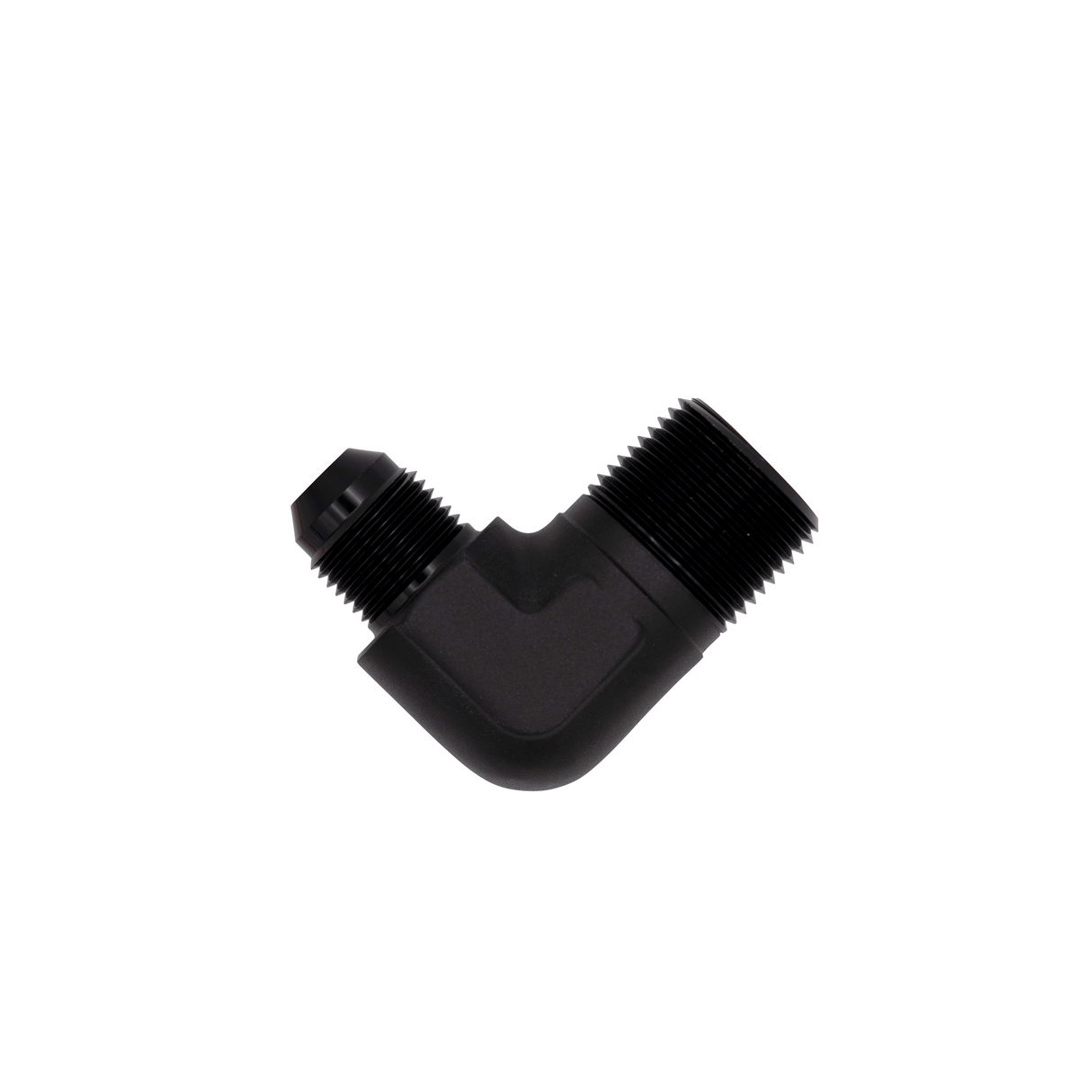 Flo Supply 1/8'' NPT 90 Degree Male To 4AN Male Adapter