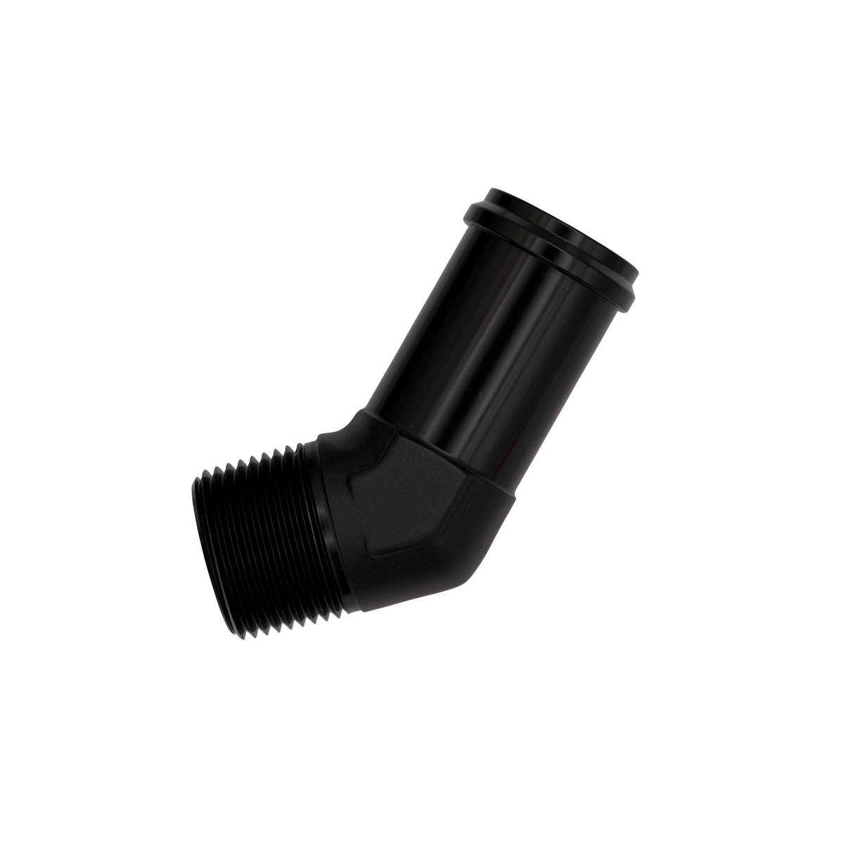 Flo Supply 1/2" NPT Male To 3/4" Barb 45 Degree Adapter