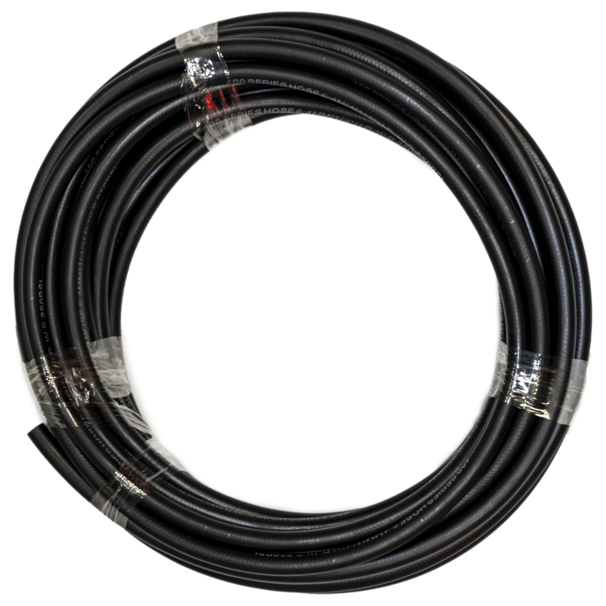 Flo Supply 8AN Black Push-On Hose - 50 Ft.