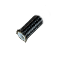 Flo Supply 6AN Black Nylon Covered Stainless Steel Braided Hose - PTFE Liner - 3 Ft.