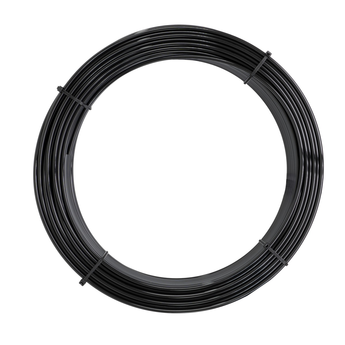Flo Supply 1/4" High Temp Nylon Tubing - Black - 25ft.