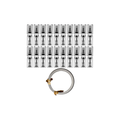 Flo Supply 236" Roll of Stainless Steel Hose Band With 10 Clamps