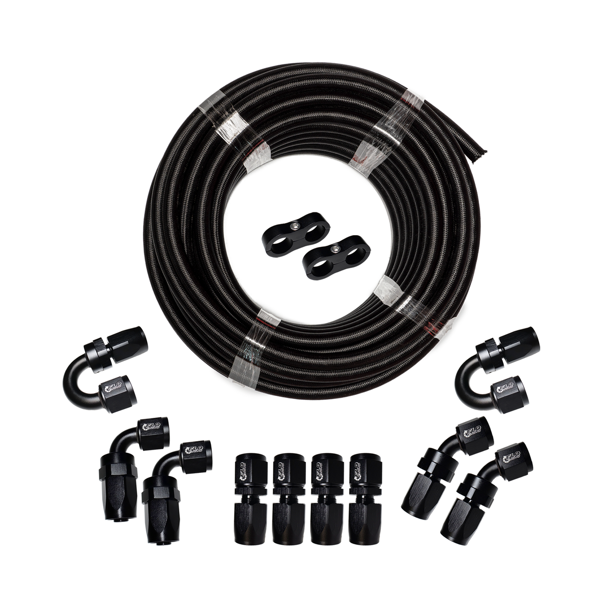 Flo Supply 6AN Synthetic Rubber Fuel System Package