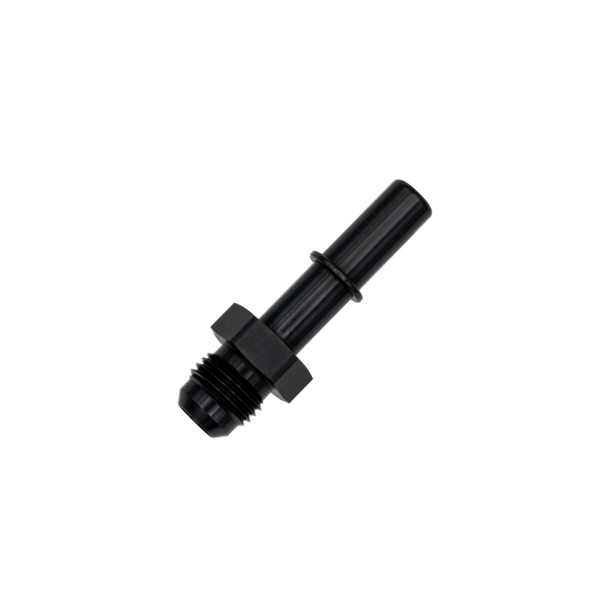 Flo Supply 6AN x 3/8" Spring Lock Fuel Adapter - Male/Male