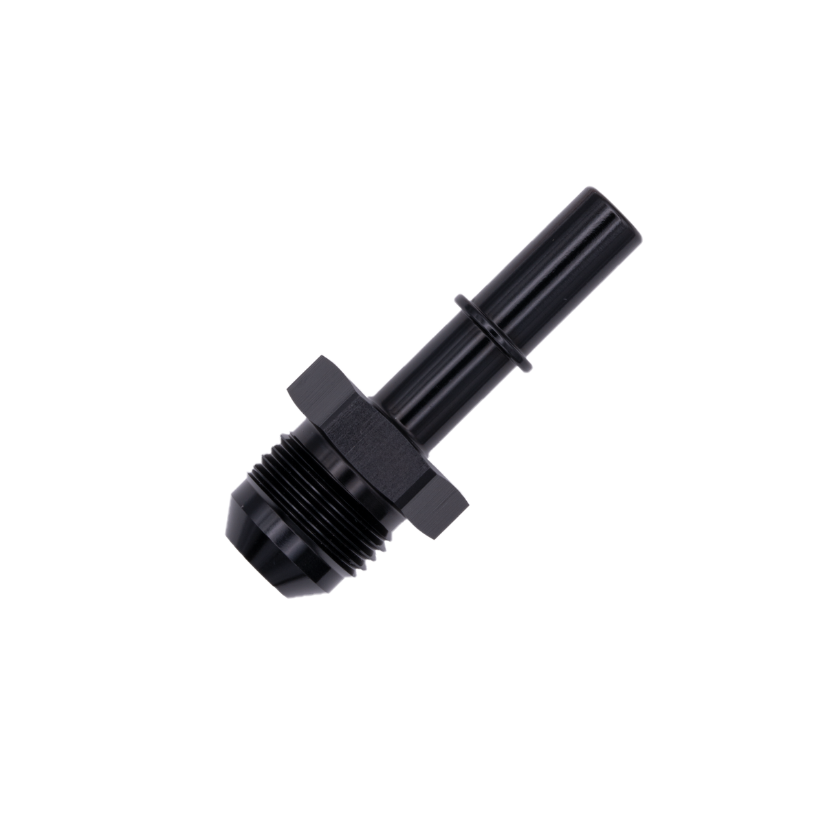Flo Supply 8AN x 3/8" Spring Lock Fuel Adapter - Male/Male