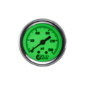Flo Supply Luminescent CO2 Pressure Gauge - Back Inlet / 0-1500 PSI