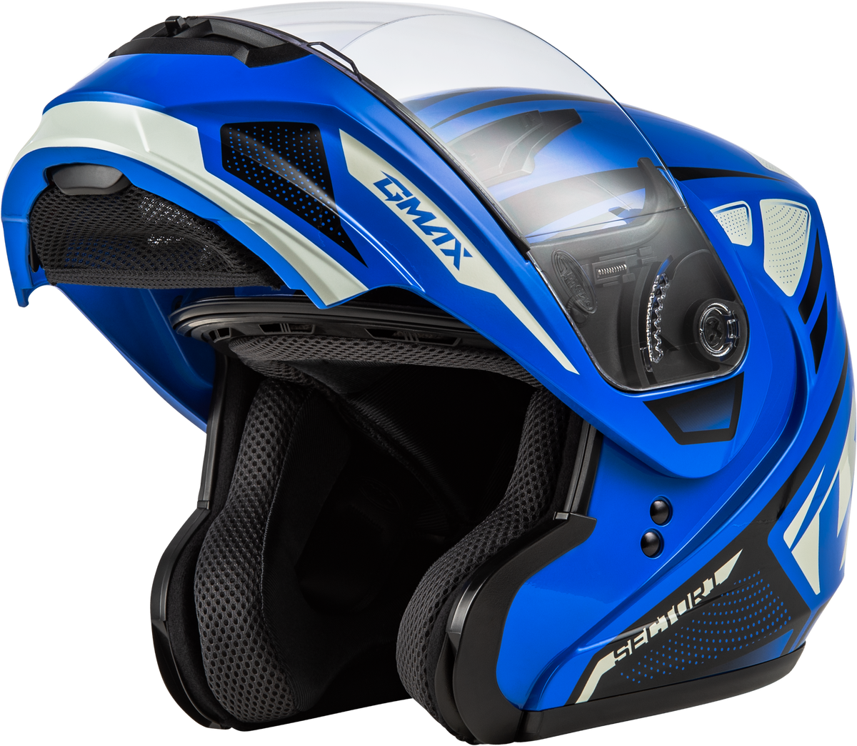 Md 04 Sector Helmet Blue/Black Xs