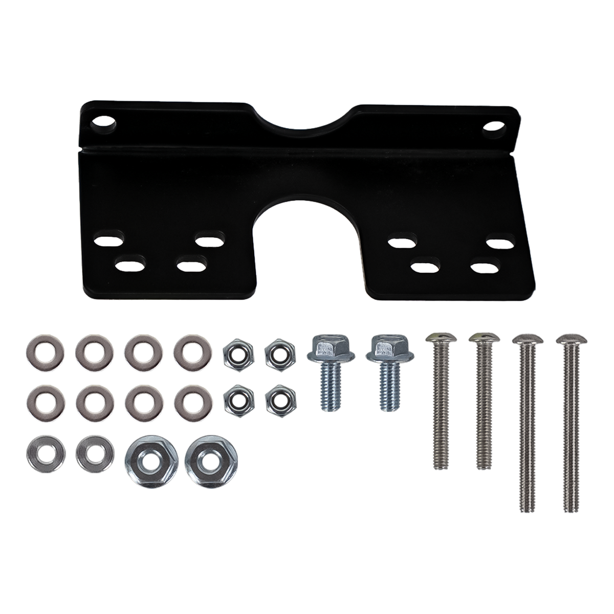 Flo Supply 90 Degree Solenoid Bracket for Dual 4-Port Solenoid Valve