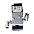 Flo Supply Single 4-Port Solenoid Valve with 90 Degree Bracket & Fittings
