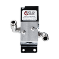 Flo Supply Single 4-Port Solenoid Valve with Stepped Bracket & Fittings