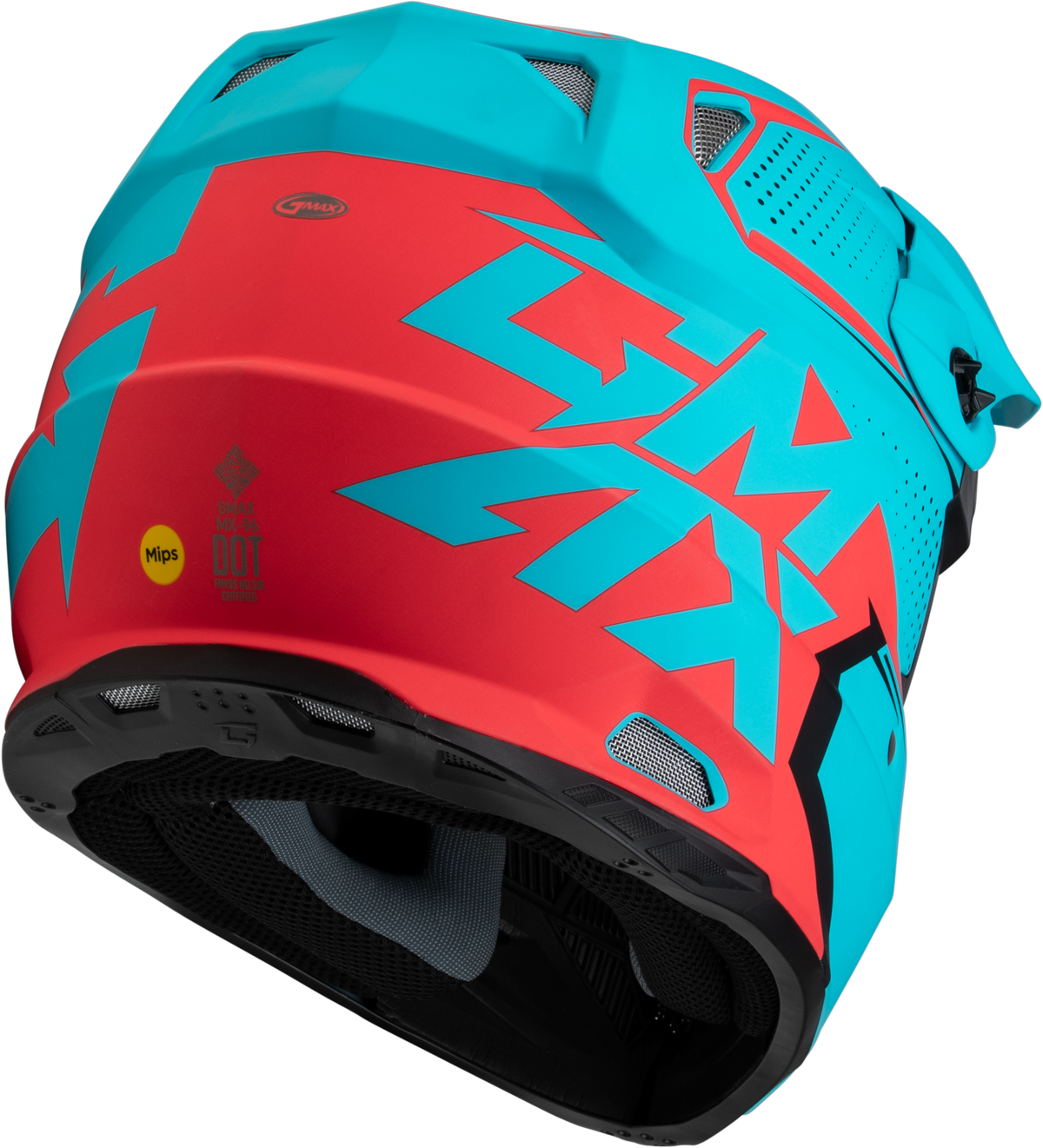 Mx 96 502 Helmet Matte Blue/Red  2x