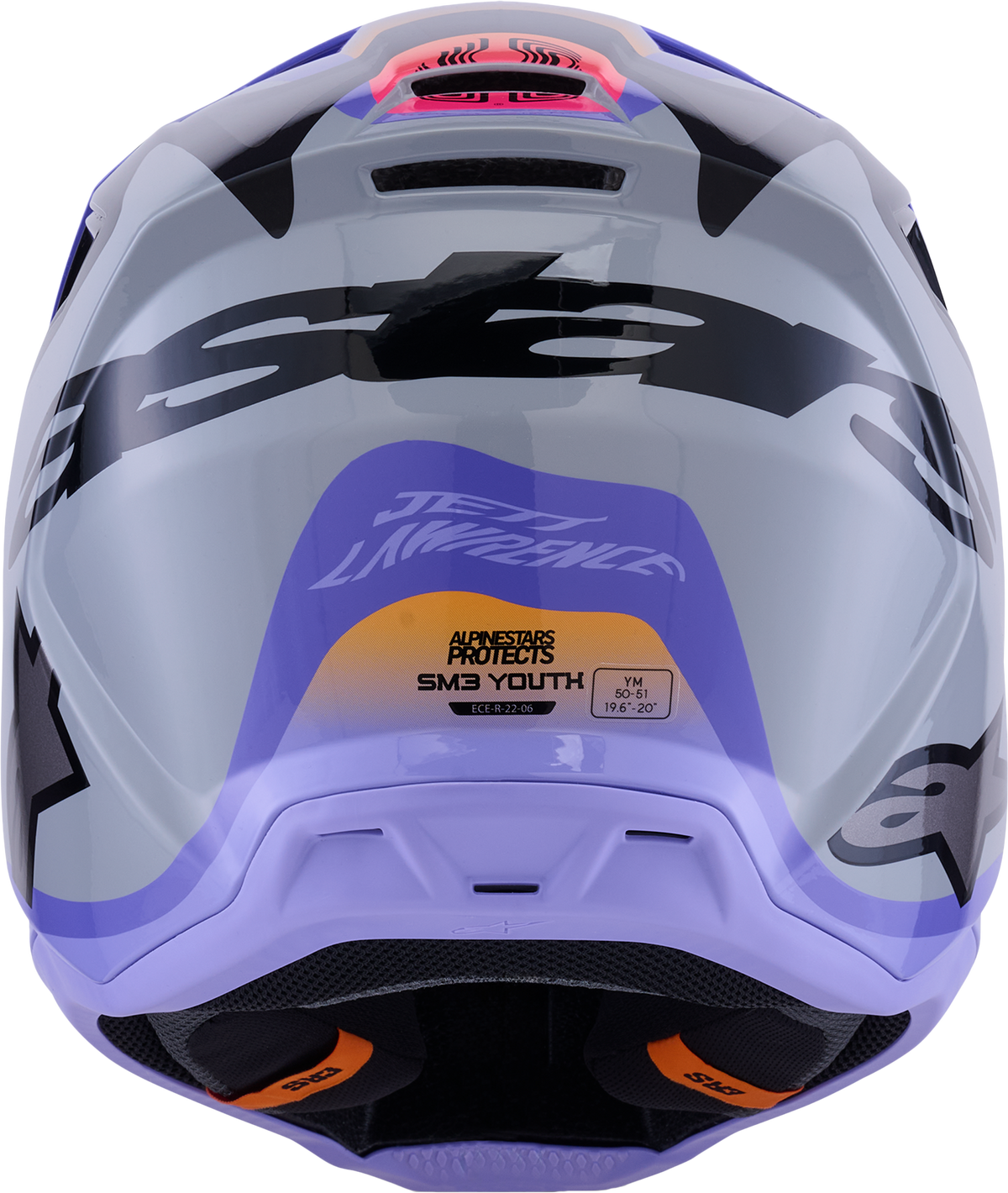 Jettson Sm3 Helmet Gry/Purp/Blk Glossy Xs