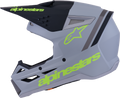 Sm3 Radium Helmet Gry/Blk/Ylw Fluo Matt Xl