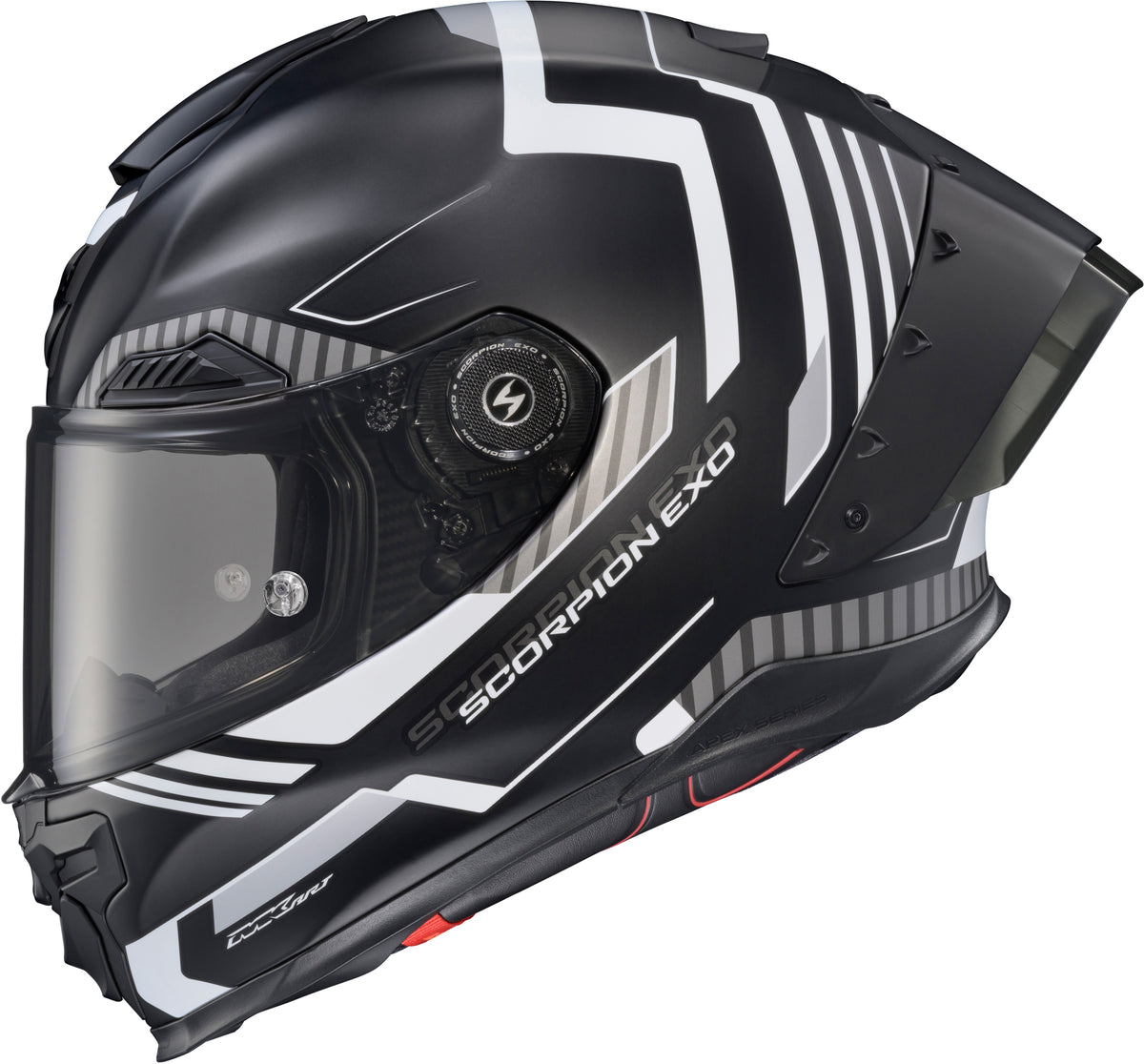 Apex Exo Warp Full Face Helmet Atarax Black/White Xl