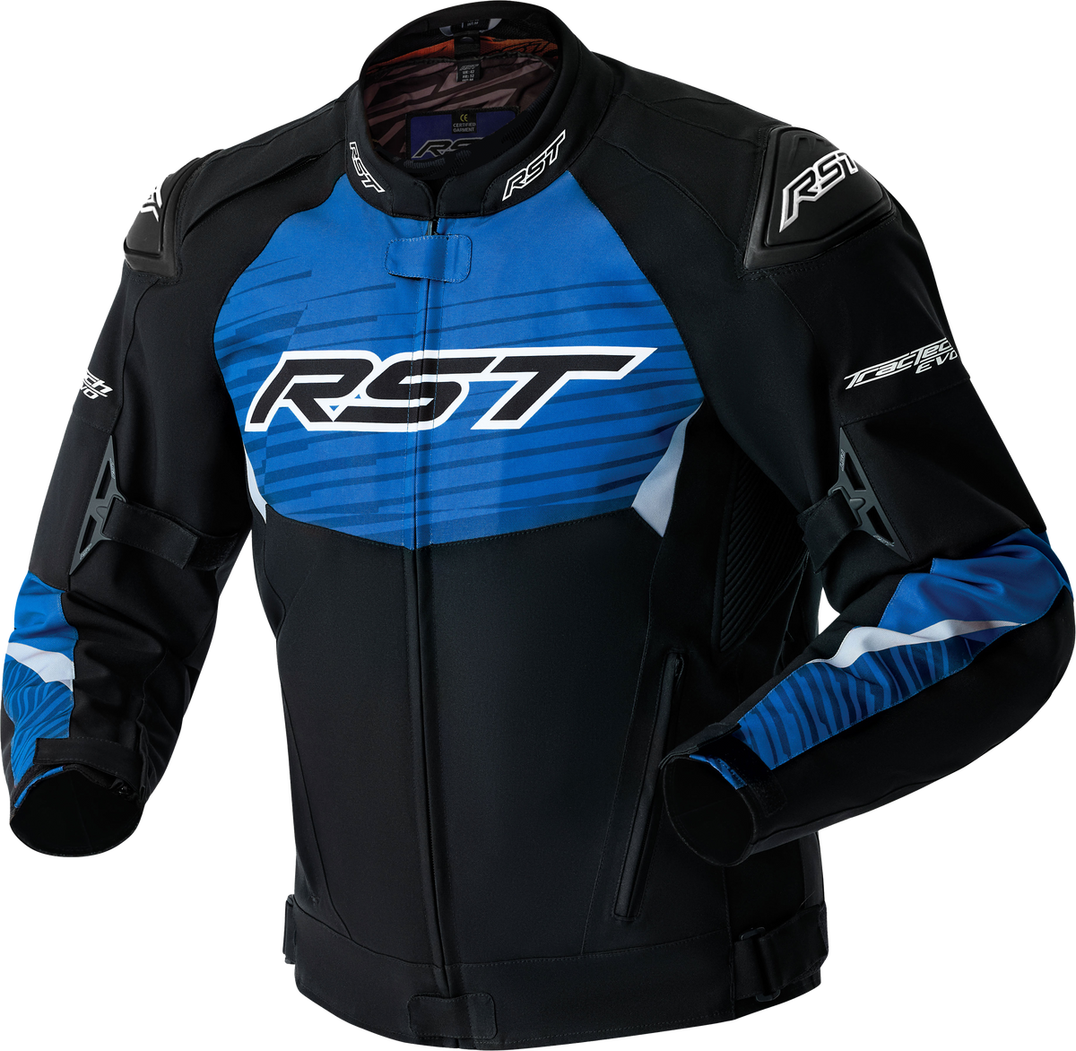 Tractech Evo D3o Jacket Black/Blue Textile Sm