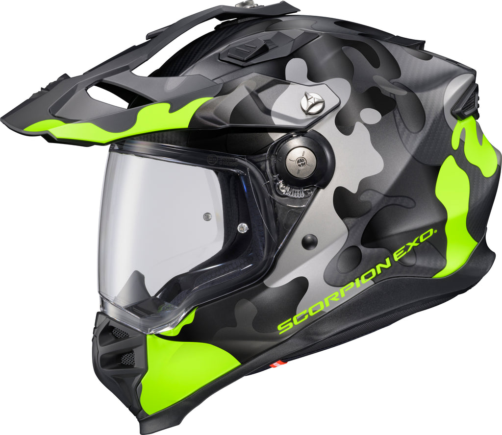 Xt9000 Carbon Full Face Helmet Gilley Hi Vis/Grey Xl