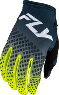 Kinetic Fade Gloves Navy/Hi Vis/White Xs