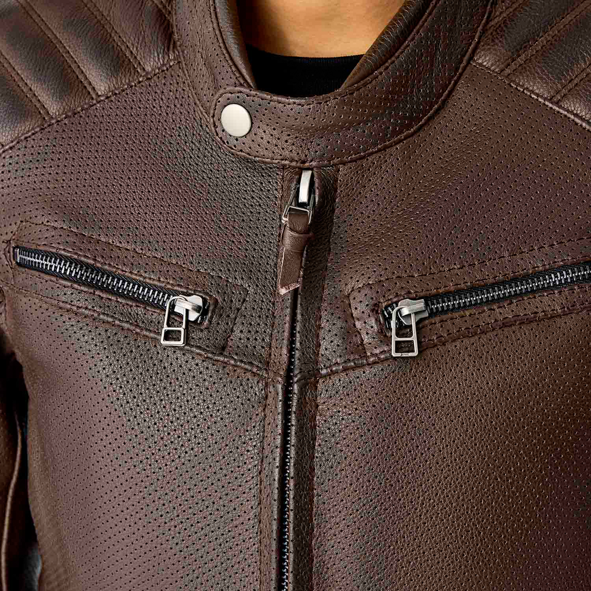Womens Roadster Air D3o Jacket Brown Leather Xl