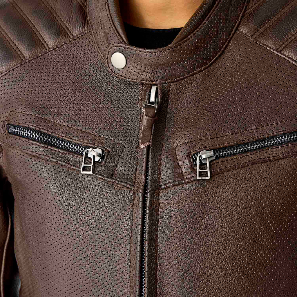 Womens Roadster Air D3o Jacket Brown Leather 2xl