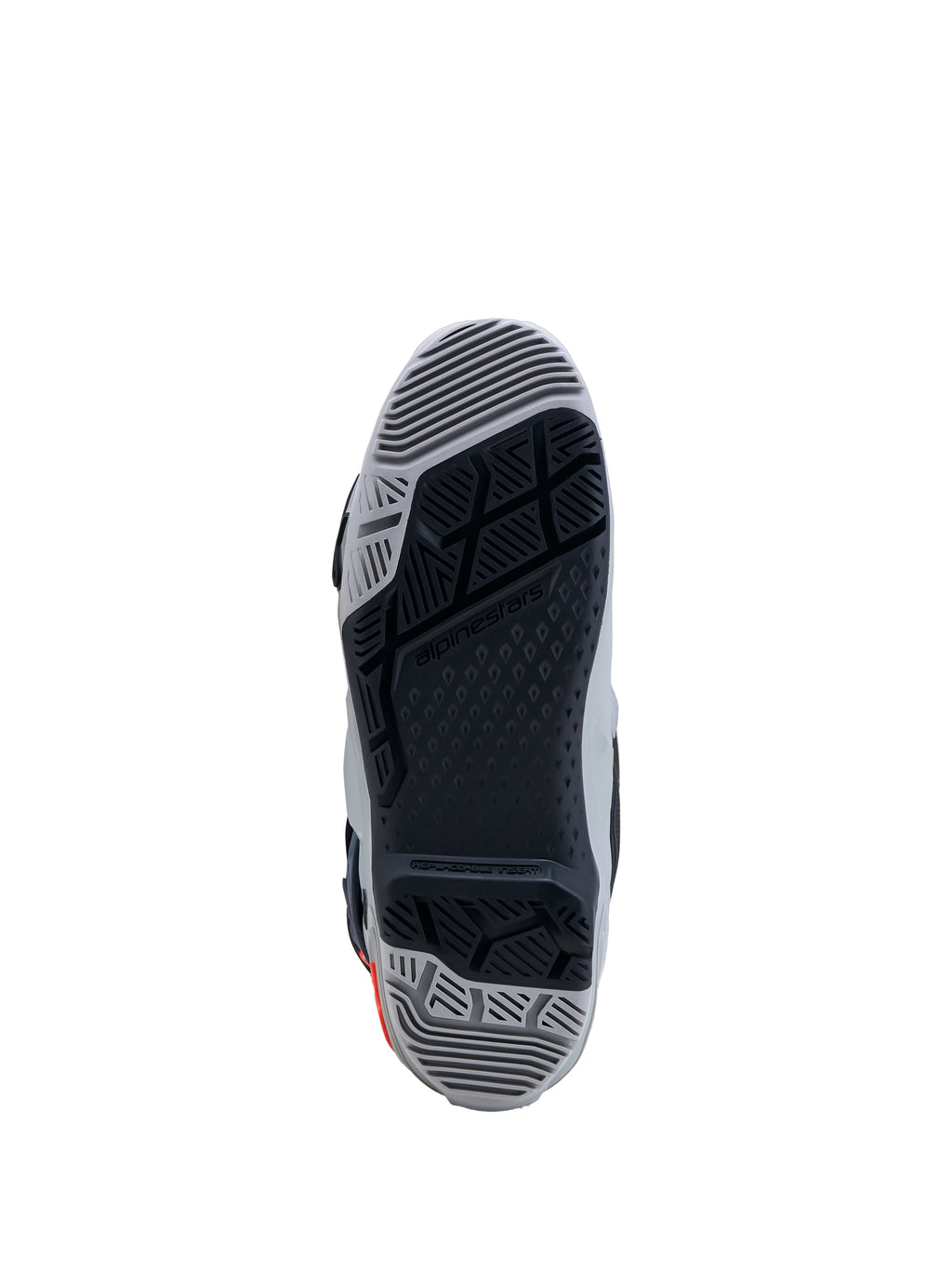 Tech 10 Enduro Boots Mid Gry/Drk Gry/Red Fluo 9