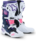Tech 10 Wht/Violet/Nvy Bl/Pnk Fl 8