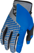 Youth Kinetic Gloves Blue/Grey/Black Ym