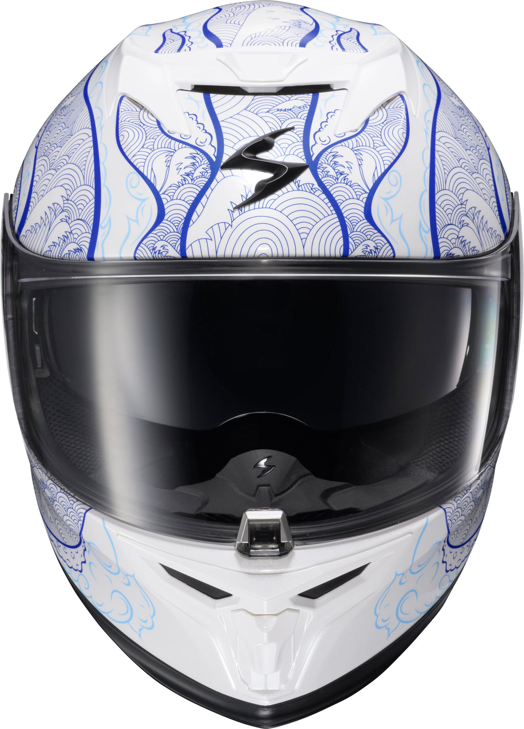 Exo T520 Helmet Nama Shimi White/Blue Xs